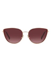 Kate Spade New York staci 56mm gradient cat eye sunglasses