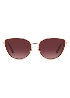 kate spade new york staci 56mm gradient cat eye sunglasses