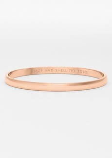 kate spade new york stop and smell the roses bangle in Rose Gold at Nordstrom