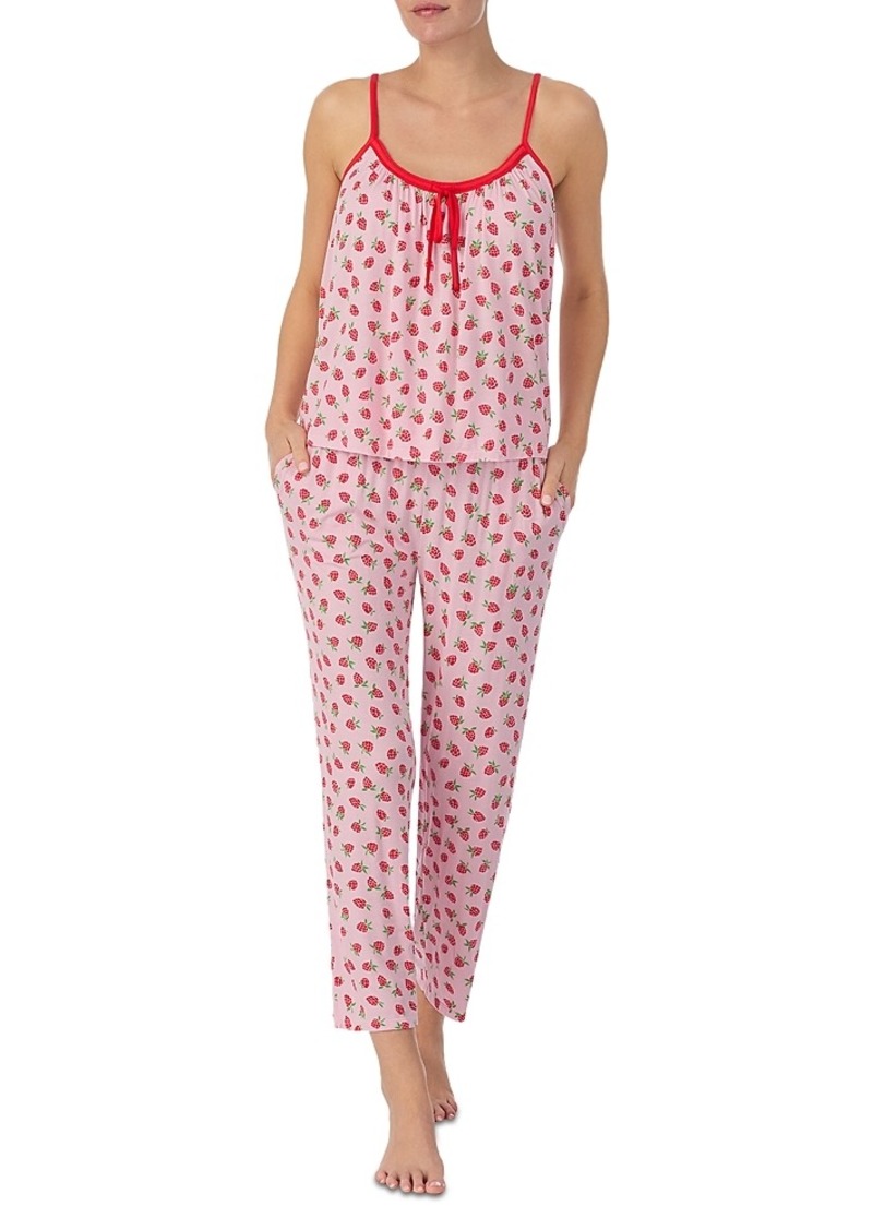 kate spade new york Strawberry Print Sleep Tank Top & Pants