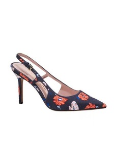 Kate Spade New York valerie embroided pointed toe slingback pump