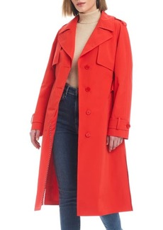 kate spade new york water resistant trench coat