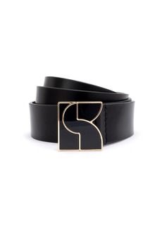 Kate Spade New York Women's 32mm Dakota Buckle Belt - Black