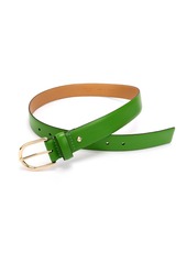 Kate Spade New York Women's 35mm Feather Edge Belt - Kate Spade Green