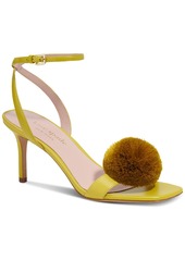 Kate Spade New York Women's Amour Pom Pom Ankle-Strap Dress Sandals - Pink Peppercorn