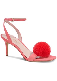 Kate Spade New York Women's Amour Pom Pom Ankle-Strap Dress Sandals - Pink Peppercorn