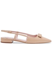 Kate Spade New York Women's Bowdie Pointed-Toe Slingback Flats - Beach Sand