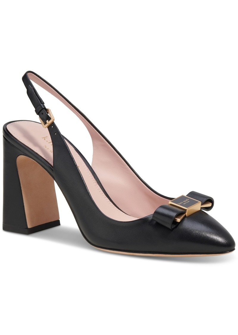 Kate Spade New York Women's Bowdie Slingback Pumps - Black