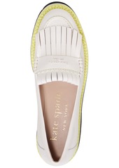 Kate Spade New York Women's Caddy Kiltie Loafer Flats - Cream
