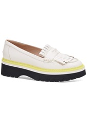 Kate Spade New York Women's Caddy Kiltie Loafer Flats - Cream