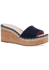 Kate Spade New York Women's Cosette Platform Wedge Sandals - Captain Navy