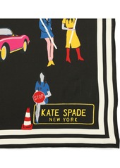 Kate Spade New York Women's Crossing Silk Square Scarf - Multi