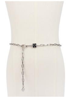 Kate Spade New York Women's Dakota Chain Belt - Nickel Black