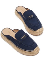 Kate Spade New York Women's Eastwell Espadrille Mule Loafer Flats - Captain Navy