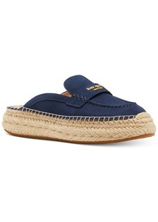 Kate Spade New York Women's Eastwell Espadrille Mule Loafer Flats - Captain Navy