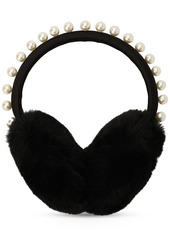 Kate Spade New York Women's Embellished Ear Muffs - Cream