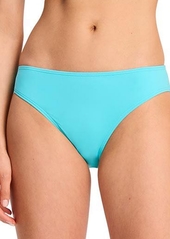 kate spade new york Women's High Cut Bikini Bottoms - River Blue