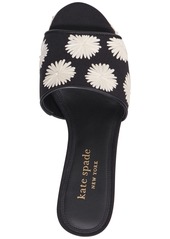 Kate Spade New York Women's Ibiza Slip-On Platform Wedge Sandals - Summit Green, Cream