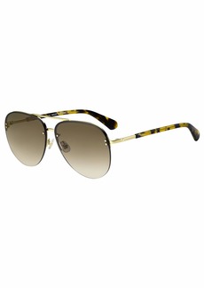 Kate Spade New York Women's Jakayla Aviator Sunglasses