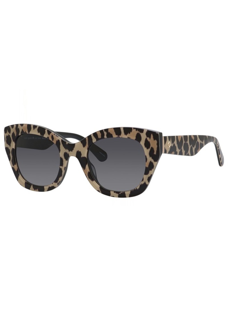 Kate Spade New York Women's Jalena Cat-Eye Sunglasses BKGDTBCQN