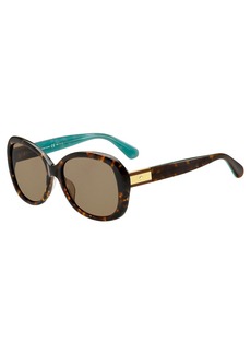 Kate Spade New York Women's Judyann Oval Sunglasses