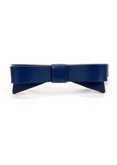 kate spade new york Women's Leather Bow Belt - French Navy