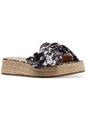 Kate Spade New York Women's Lucie Flat Espadrille Sandals - Black