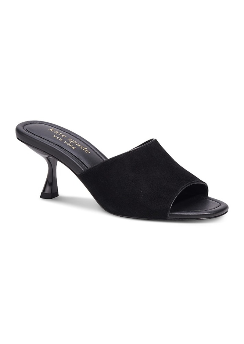 kate spade new york Women's Malibu Winter Slip On High Heel Sandals