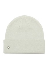 Kate Spade New York Women's Metallic Beanie Hat - Silver