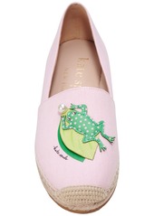 Kate Spade New York Women's Ribbit Slip-On Espadrille Flats - Pink Lupin