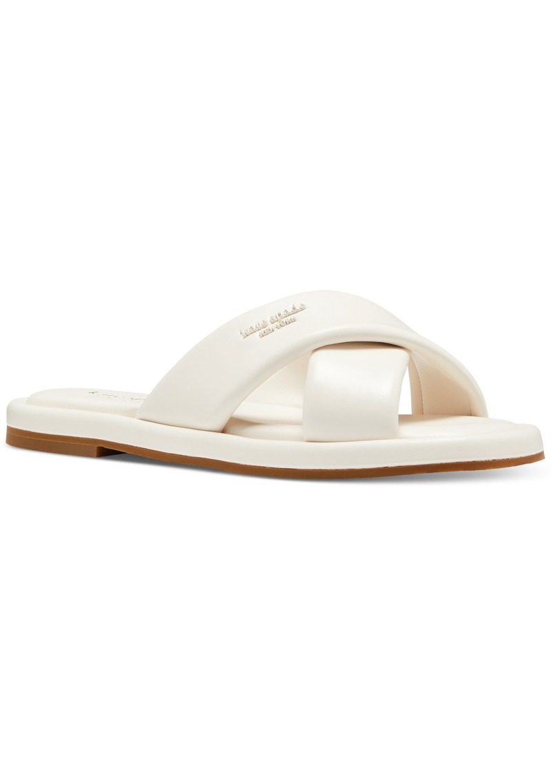 Kate Spade New York Women's Rio Crisscross Slide Sandals - Cream