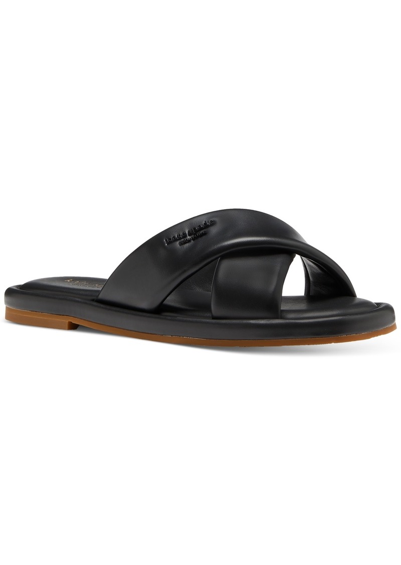 Kate Spade New York Women's Rio Crisscross Slide Sandals - Black