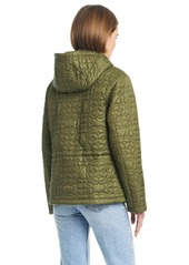 kate spade new york Women's Signature Zip-Front Water-Resistant Quilted Jacket - Spring olive