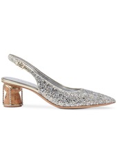 Kate Spade New York Women's Soiree Pointed-Toe Slingback Pumps - Gold, Silver