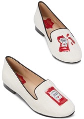 Kate Spade New York x Heinz Women's Graphic Loafer Flats - Cream