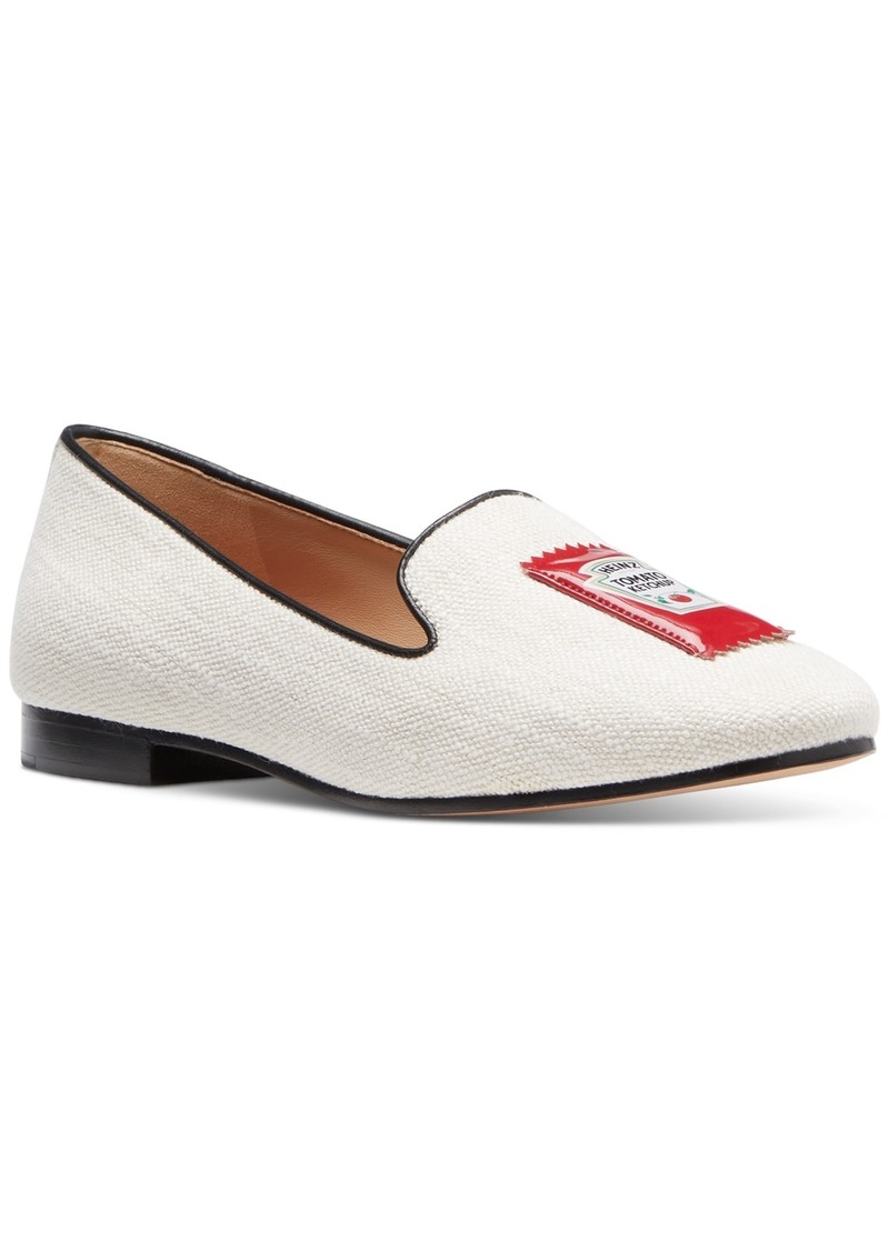 Kate Spade New York x Heinz Women's Graphic Loafer Flats - Cream