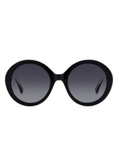 Kate Spade New York zya 55mm gradient round sunglasses