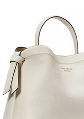 Kate Spade Knott Large Pebbled Leather Top-Handle Bag