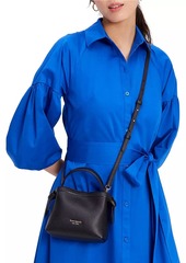 Kate Spade Knott Mini Pebbled Leather Top Handle Bag