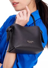 Kate Spade Knott Mini Pebbled Leather Top Handle Bag