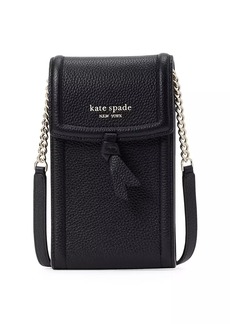Kate Spade Knott Pebbled Leather Crossbody Phone Bag