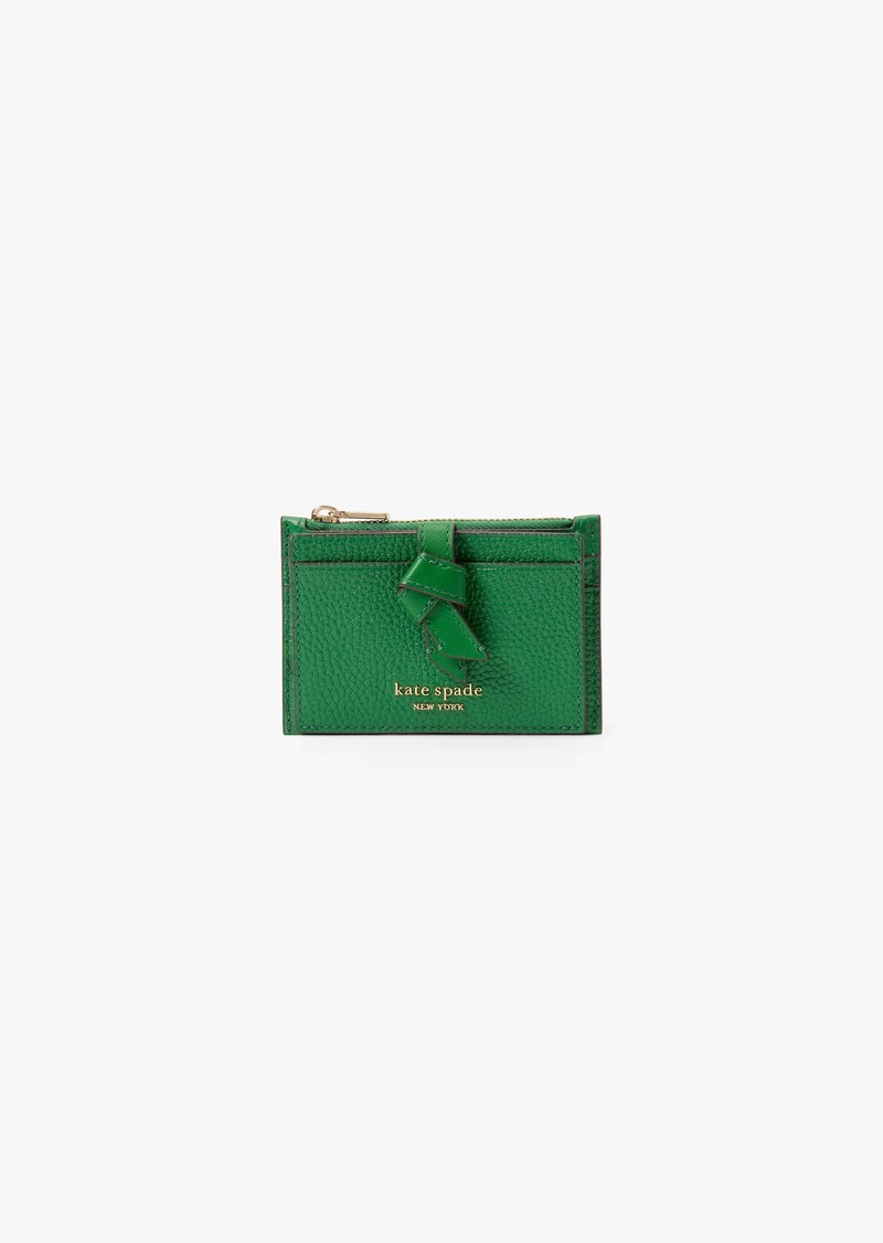 Kate Spade Knott Zip Card Holder