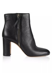 Kate Spade Knott Zip Leather Ankle Boots