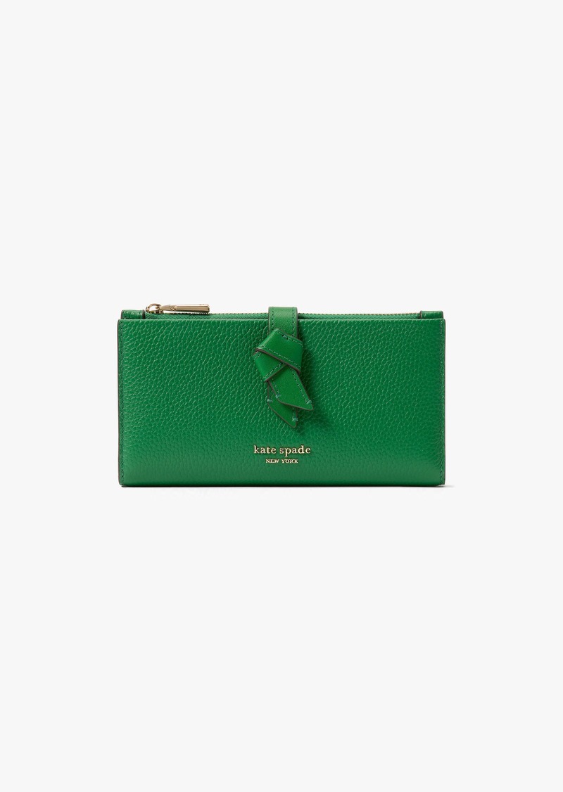 Kate Spade Knott Zip Slim Wallet