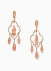 Kate Spade lantern gems chandelier earrings