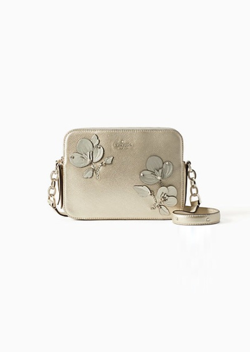 Kate Spade larchmont avenue floral applique camera bag | Handbags