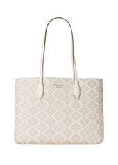 Kate Spade Large All Day Spade Flower Coated Canvas Tote
