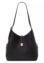 Kate Spade Large Deco Pebbled Leather Shoulder Bag