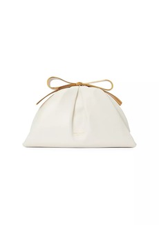 Kate Spade Leather Bow Clutch