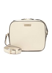 Kate Spade leather cammie crosshatched crossbody
